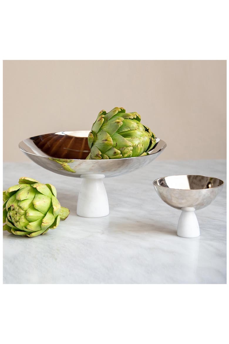 Colona Nut Bowl, Alternate, color, CARRARA SILVER