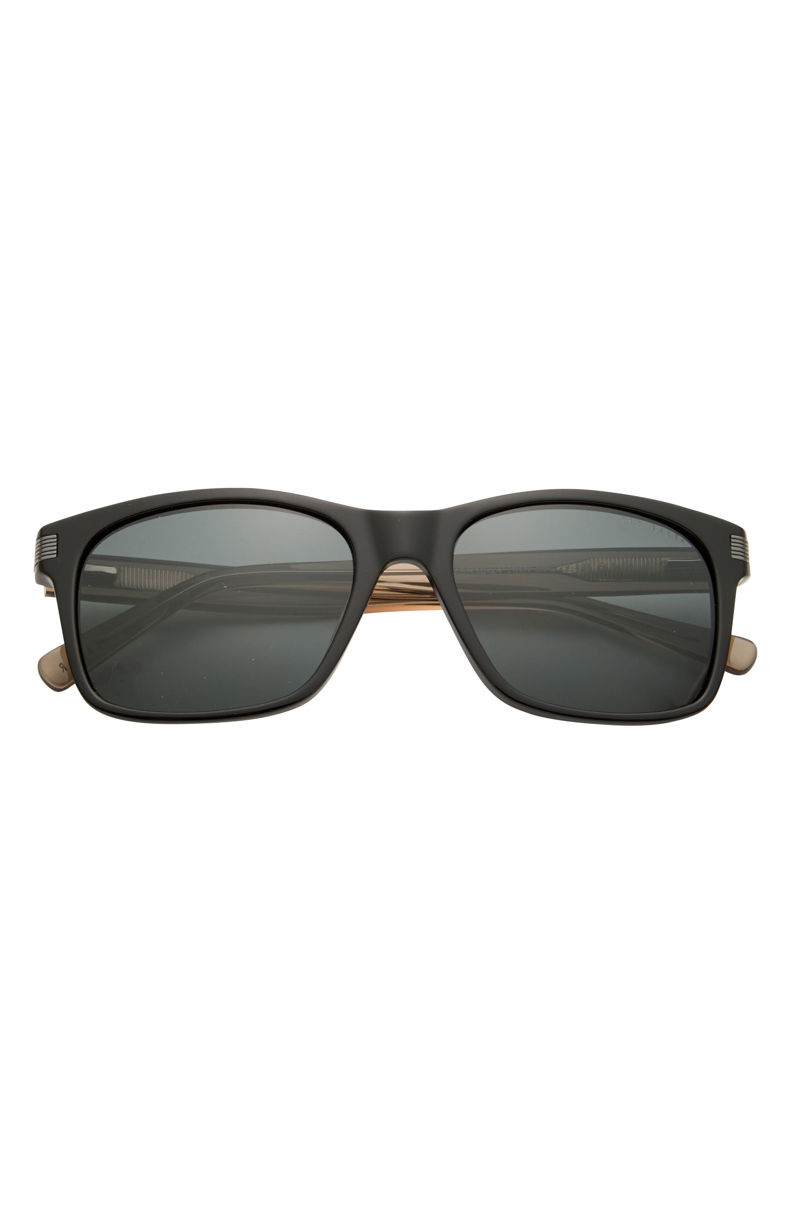 Ted Baker London 56mm Polarized Square Sunglasses