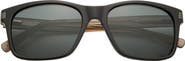 Ted Baker London 56mm Polarized Square Sunglasses