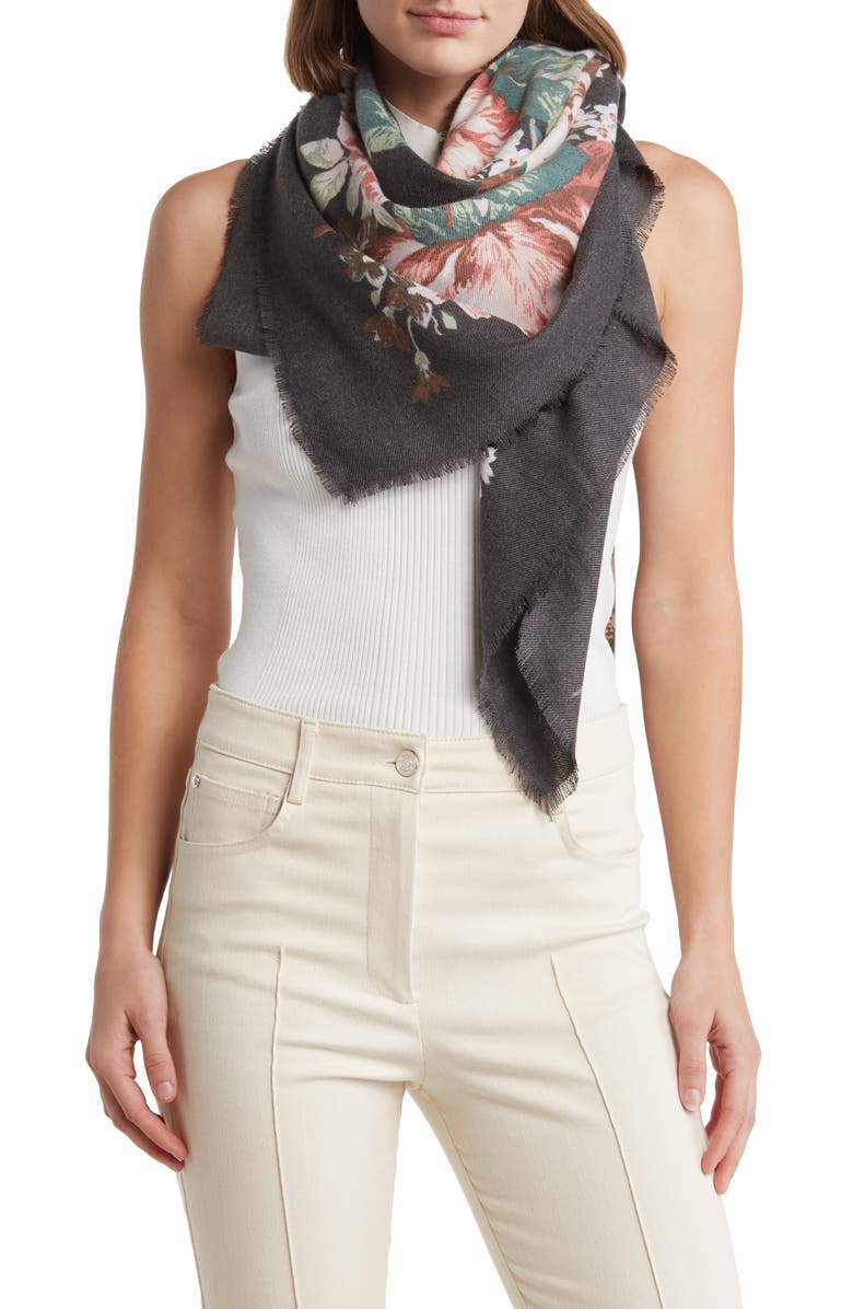 Vince Camuto Bouquet Supersoft Scarf, Main, color, 