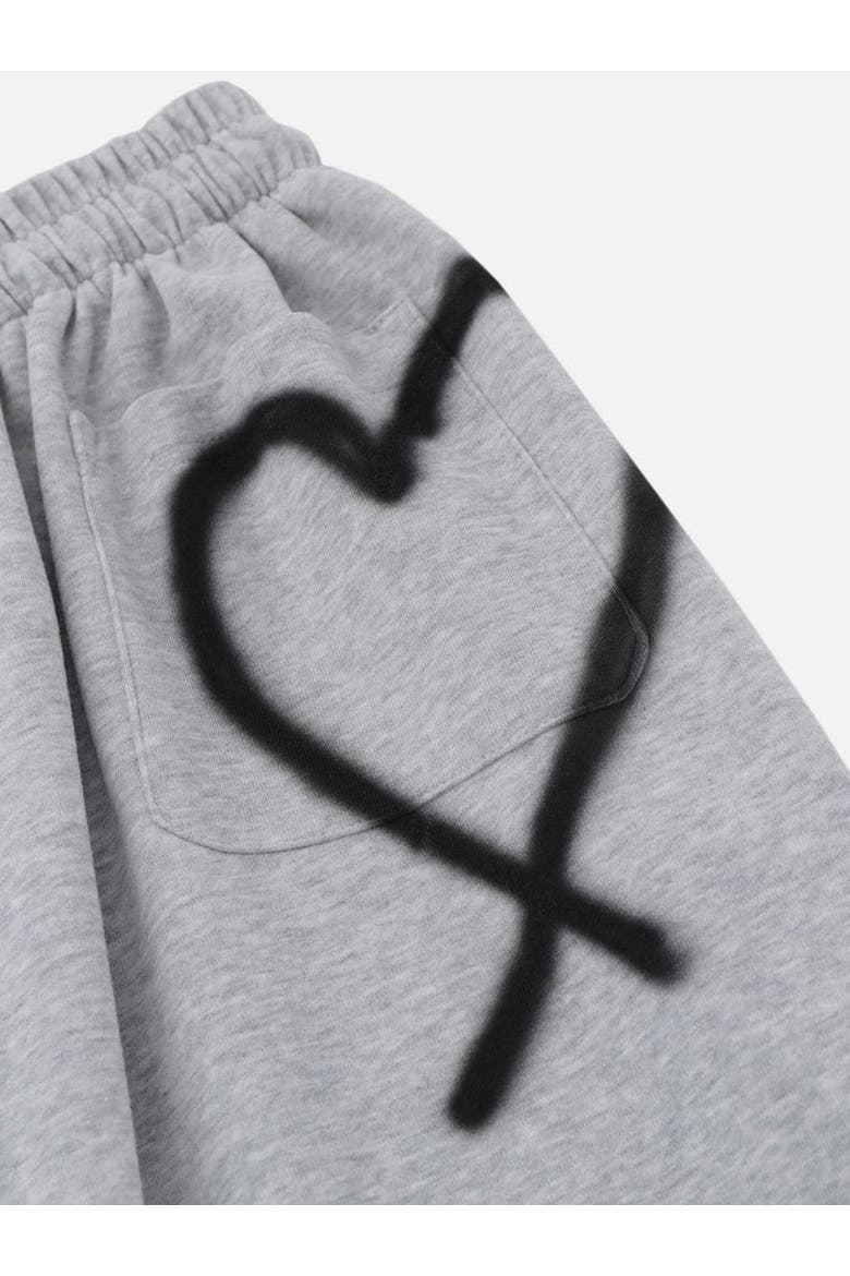Graffiti Heart Baggy Sweatpants | Nordstrom