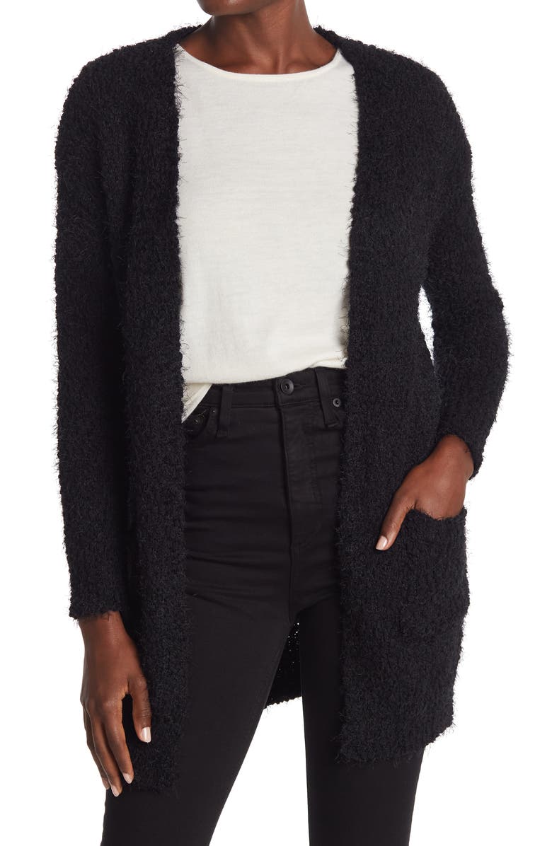 Love Tree Open Front Cardigan, Main, color,