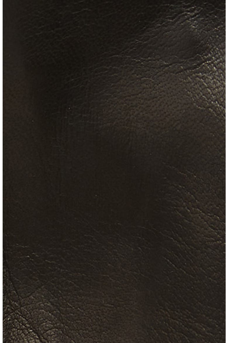 Washable Leather Driver Gloves, Alternate, color, BLACK