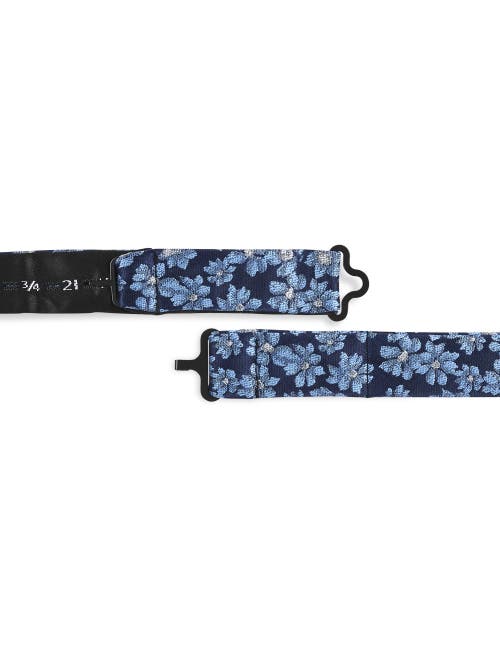 Synrgy By Dxl Big & Tall Flowers In Bloom Bow Tie In Blue