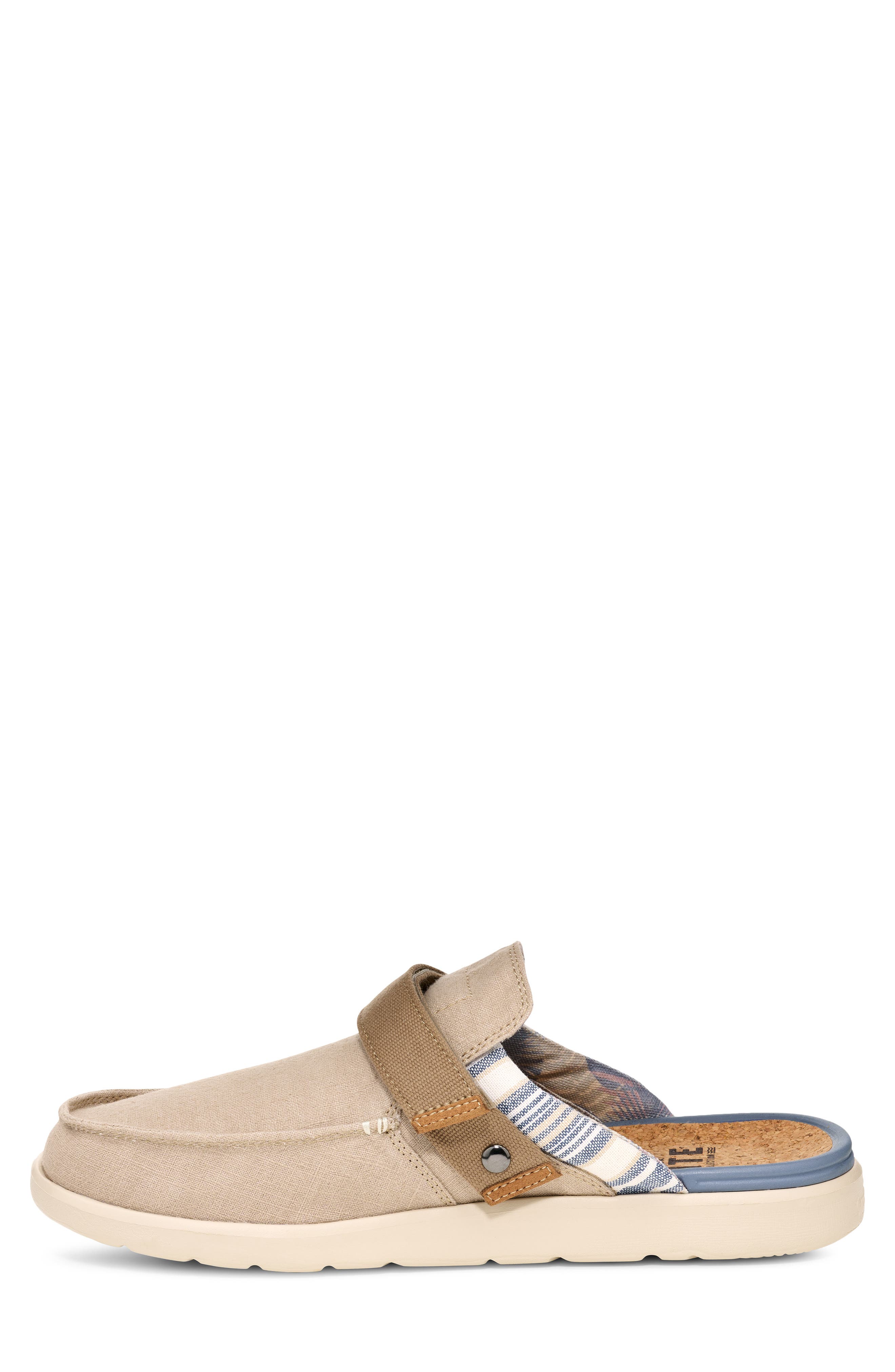 Sanuk Happy Hour Lite Resort Mule, Alternate, color, Tau