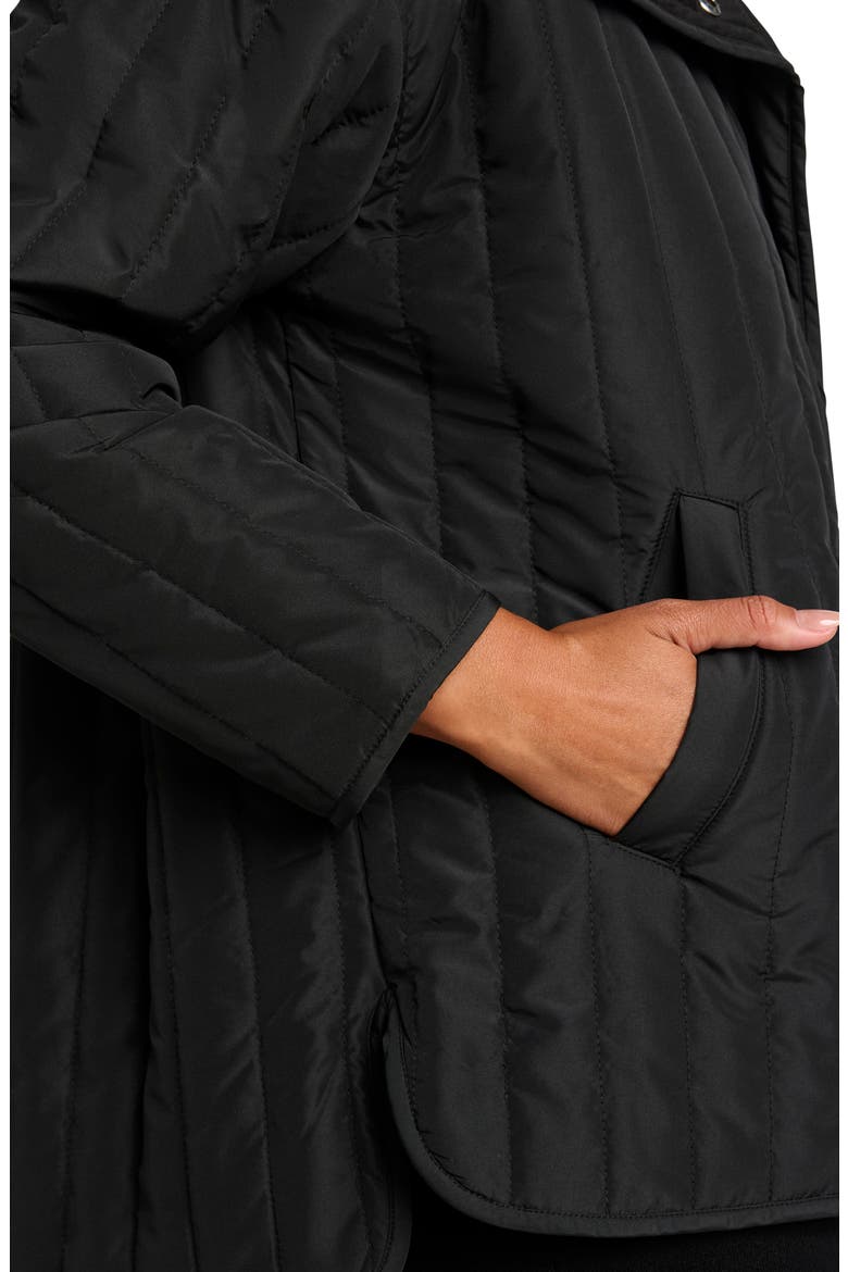 x @cellajaneblog Quilted Jacket, Alternate, color, BLACK