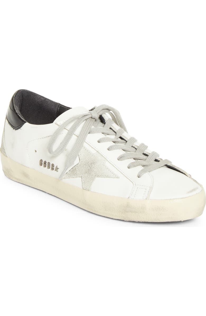 Golden Goose Super-Star Sneaker, Main, color, White/ Ice/ Black