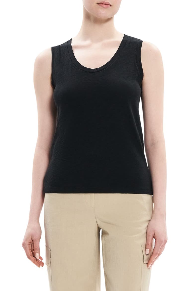 Nebulous Organic Cotton Tank Top, Main, color, BLACK - 001