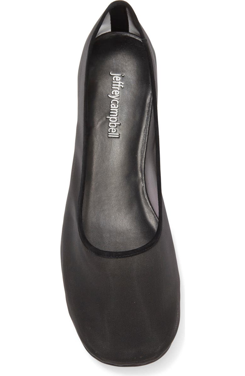 Jeffrey Campbell Danse Mesh Flat, Alternate, color,