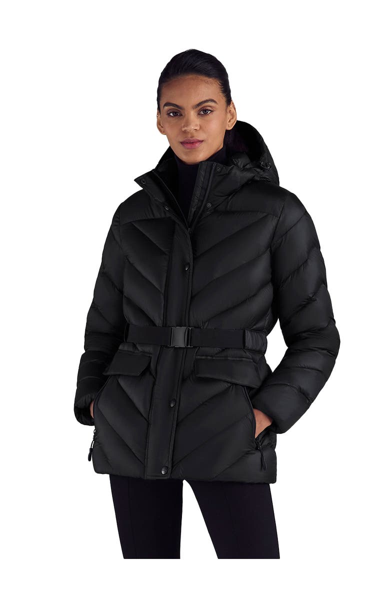 Triple F.A.T. Goose Montalva Women's Puffer Down Belted Jacket, Alternate, color, Black