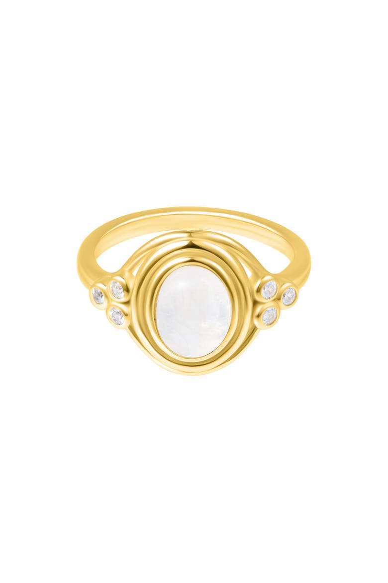 Moonstone Ring, Main, color, WHITE