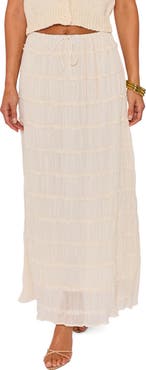 VICI Collection Haven Tiered Maxi Skirt