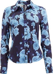 Lords of Harlech Stephanie Stretch Knit Shirt