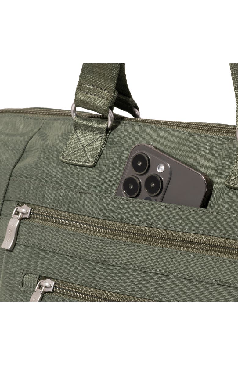 BAGGALLINI Trifecta Convertible Backpack with RFID Wristlet, Alternate, color, Thyme