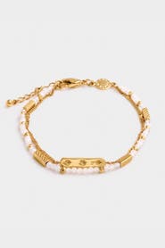 Katie Loxton Birthstone Bracelet 'April' in Rock Crystal