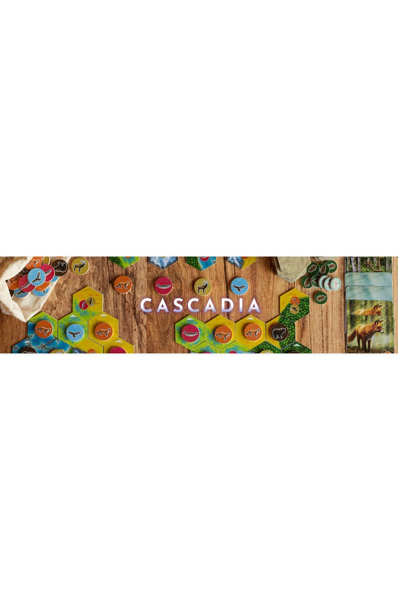 Alderac Entertainment Group (AEG) Cascadia Awardwinning Board Game Set In The Pacific Northwest, Alternate, color,