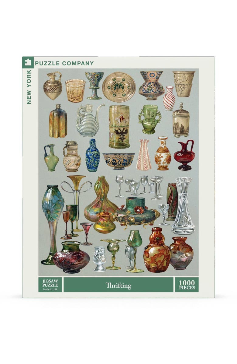 NEW YORK PUZZLE COMPANY Thrifting 1000 Piece Puzzle, Main, color, NO COLOR