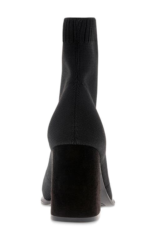 Mia Erika Womens Square Toe Pull On Sock Boot