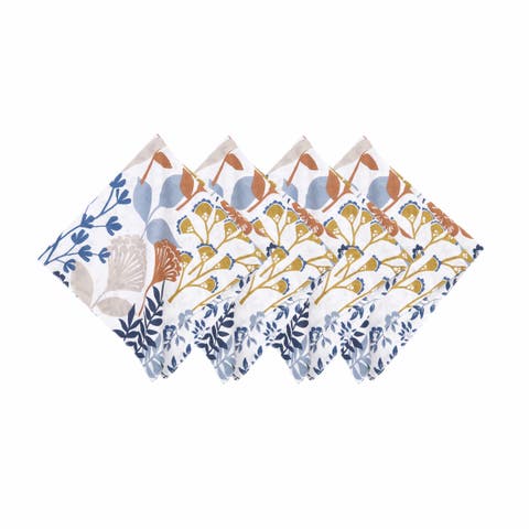 Delilah Cotton Cloth Napkin Set of 4