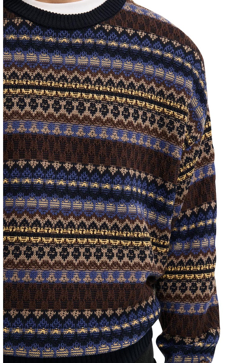 Men's Garage Knit, Alternate, color, Navy Pattern