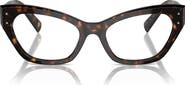 Dolce&Gabbana 54mm Cat Eye Optical Glasses
