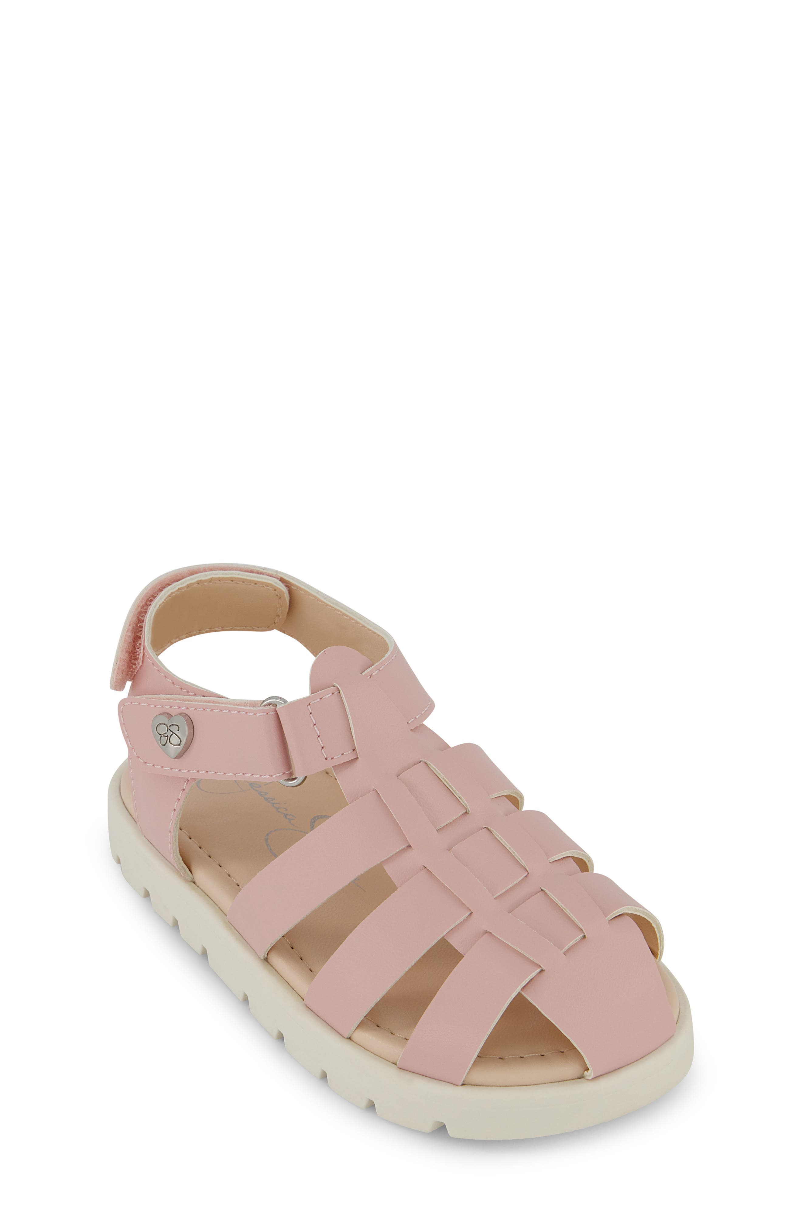 Jessica Simpson Kids Tia Fisher Sandal, Main, color, Blush