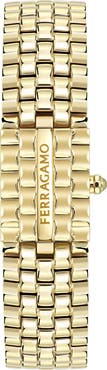 FERRAGAMO Secret Red Sandstone Bracelet Watch, 18.5mm x 30mm