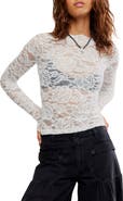 Free People Intimately FP Raising Eyebrows Lace Top