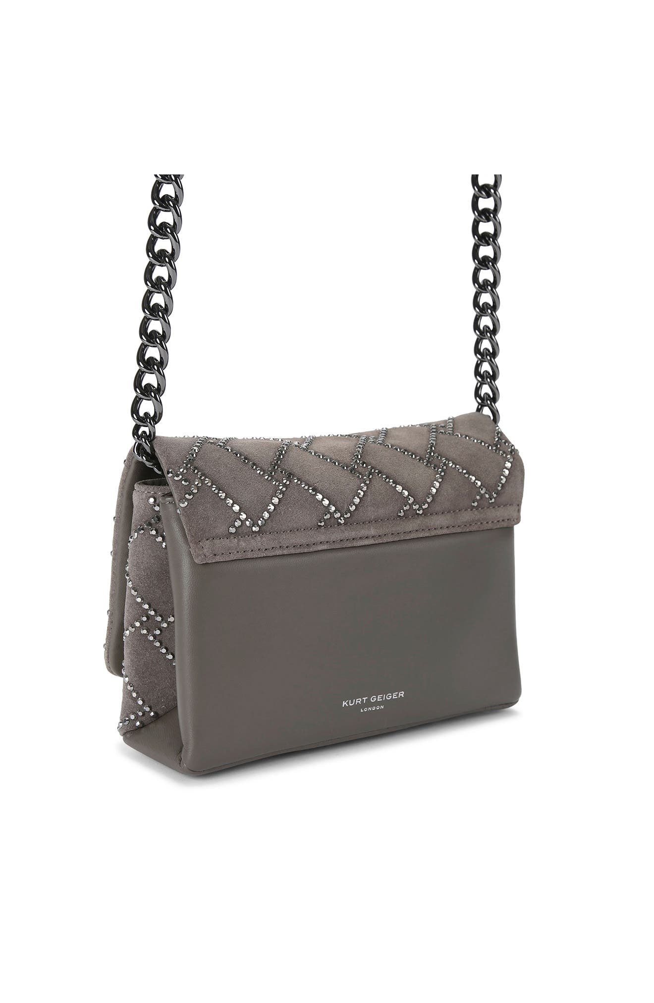 Kurt Geiger London Mini Kensington Kurt Crossbody Bag, Alternate, color, 