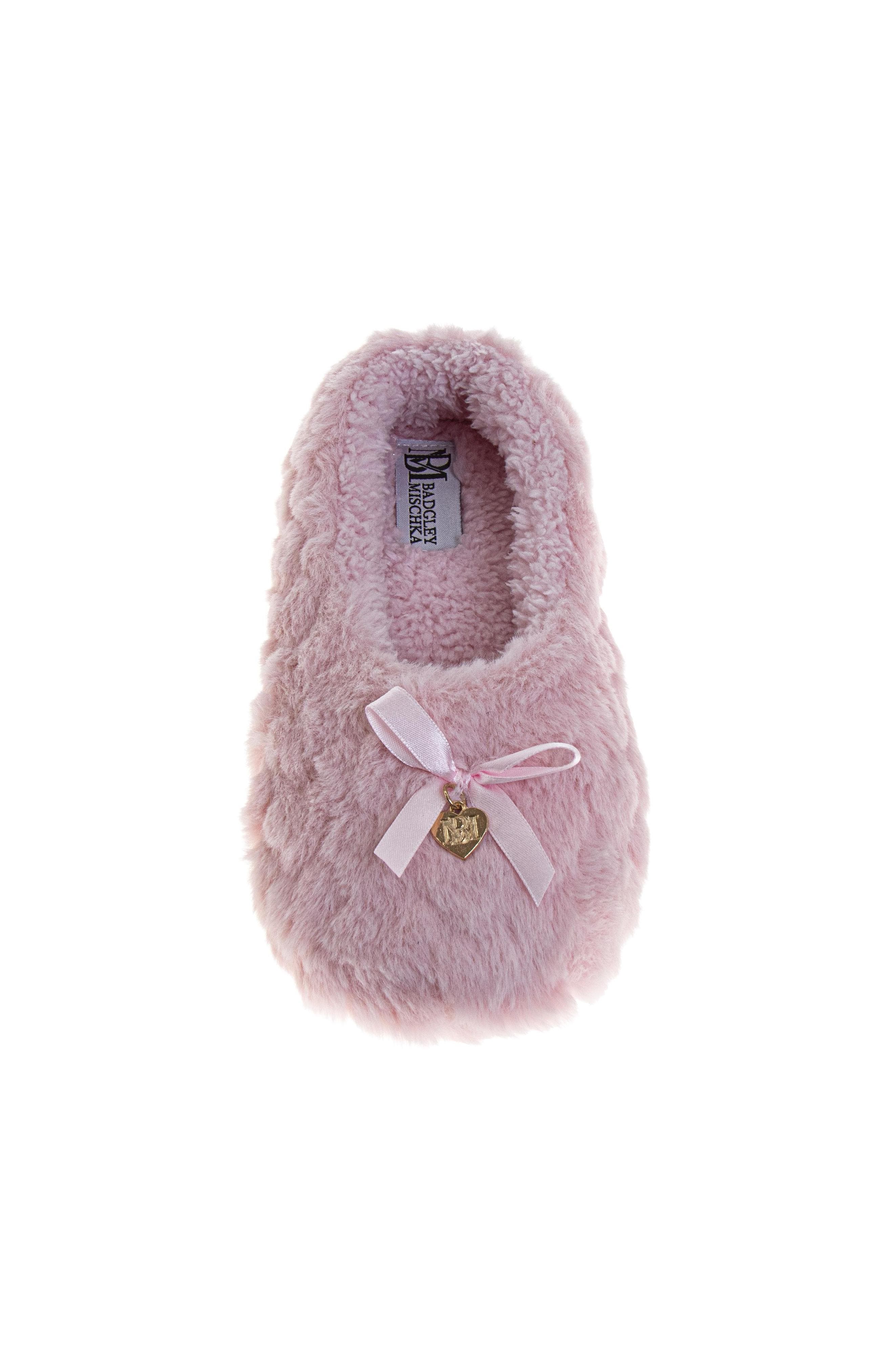 Badgley Ladies Ballerina Slippers, Alternate, color, PINK