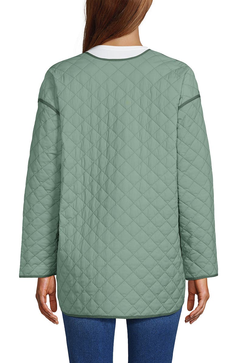 Lands
 End WanderFree Liner Jacket, Alternate, color, Lily Pad Green