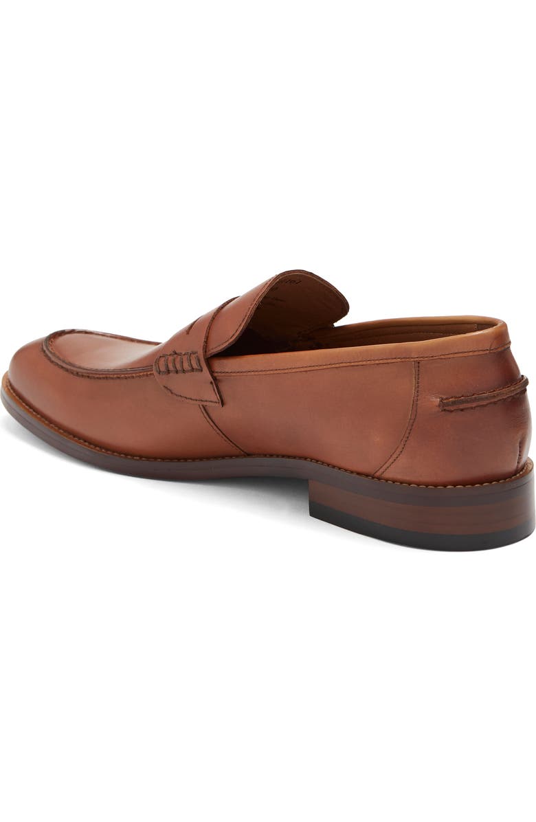 WINTHROP Hamilton Leather Loafer, Alternate, color, Cognac