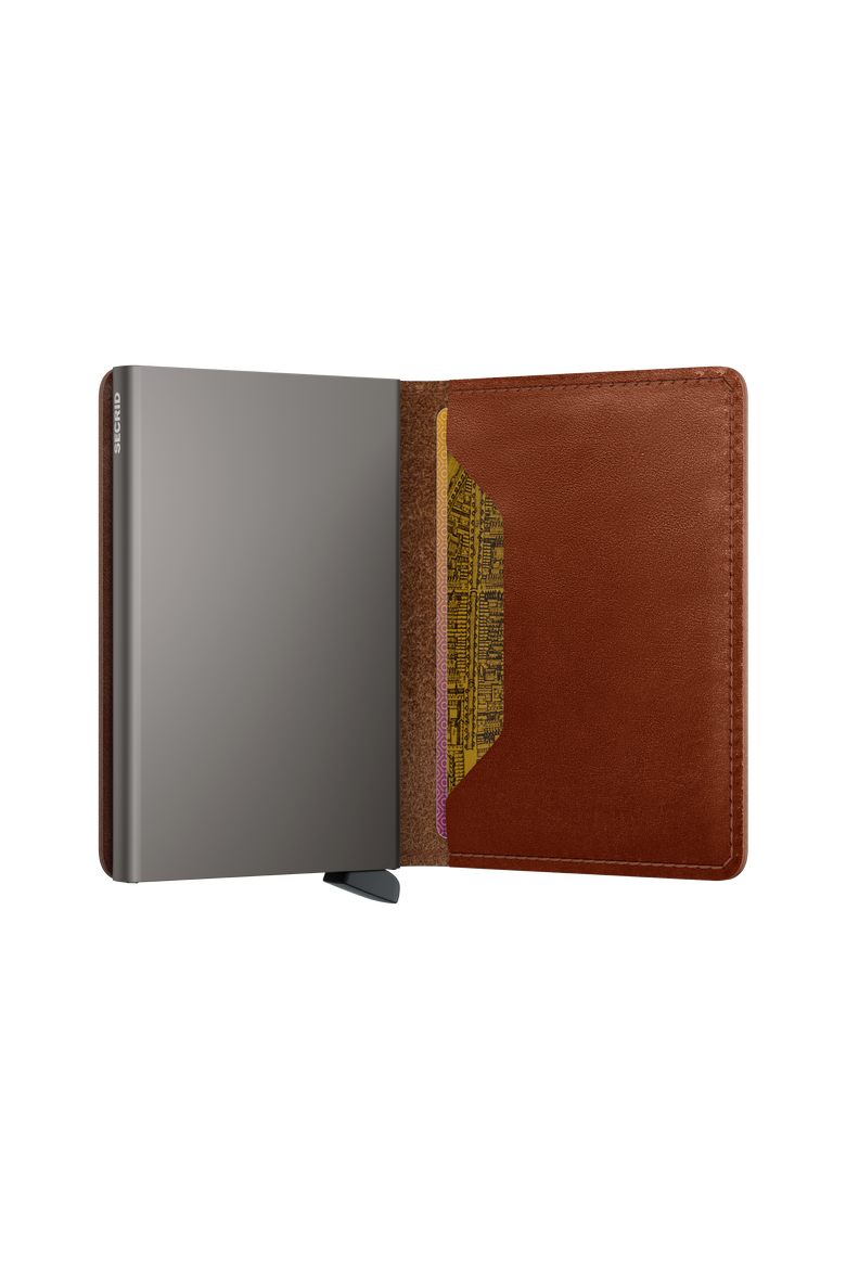 Slimwallet Texano, Alternate, color, Brown