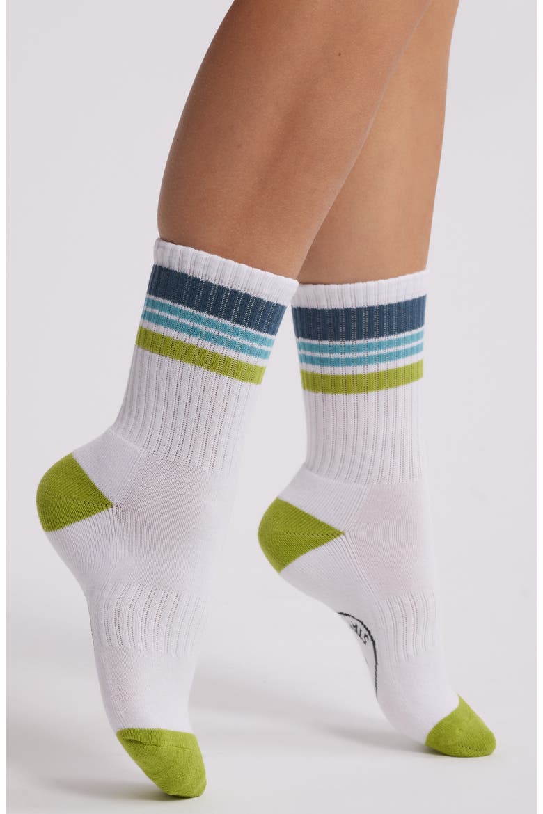Stay Salty Crew Socks, Main, color, WHITE