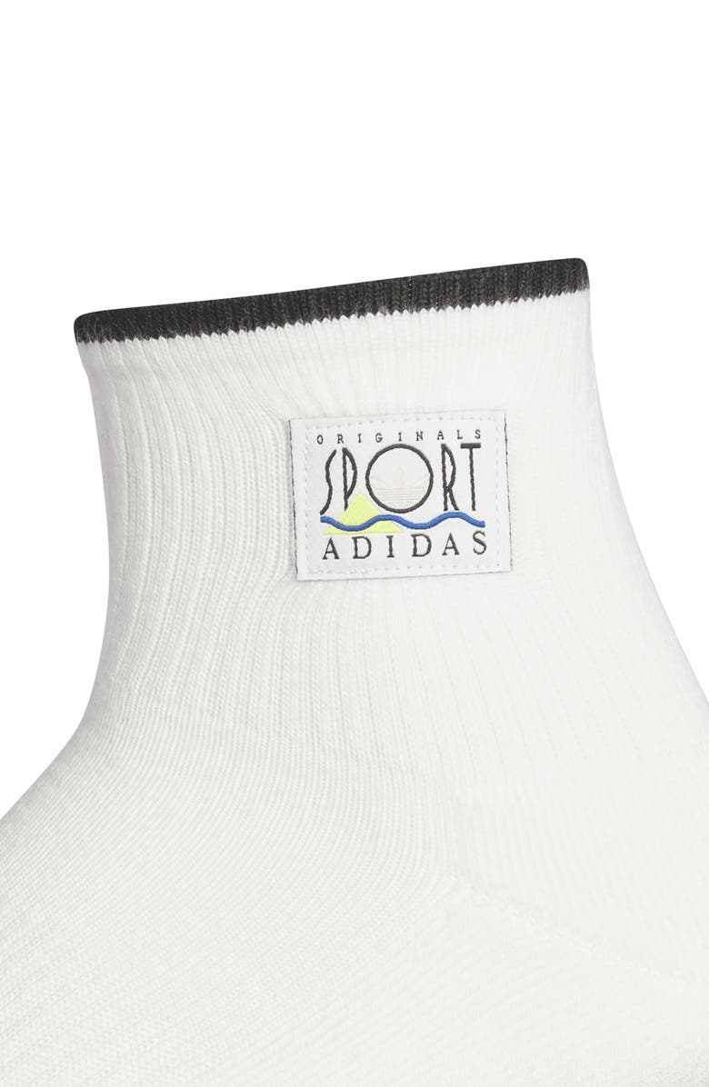 adidas Sports Club Assorted 3-Pack Quarter Socks, Alternate, color, 