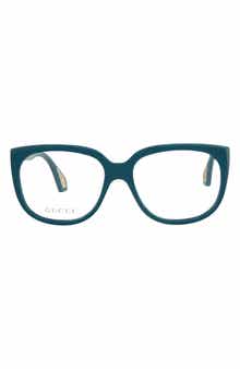 Gucci 56mm Oversize Optical Frames