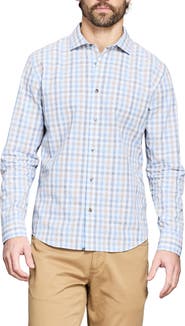 Billy Reid Hutcheson Tattersall Plaid Button-Up Shirt