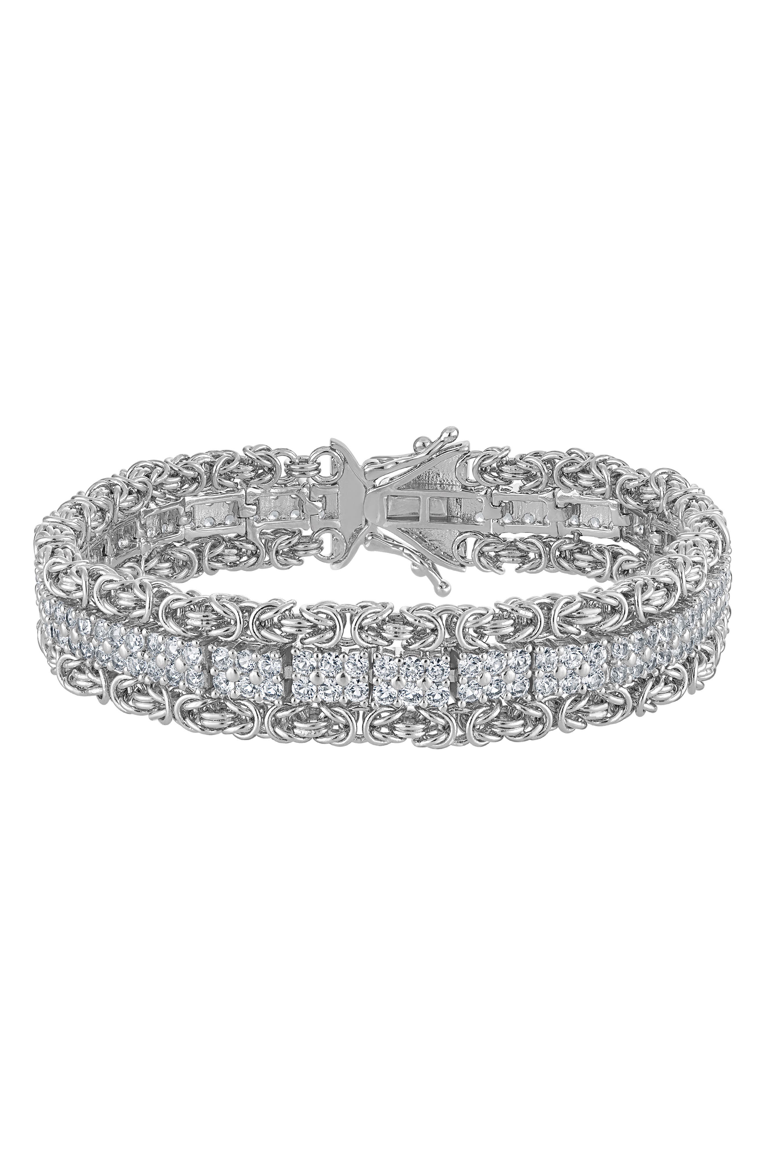 Lab-Grown Sapphire Bracelet