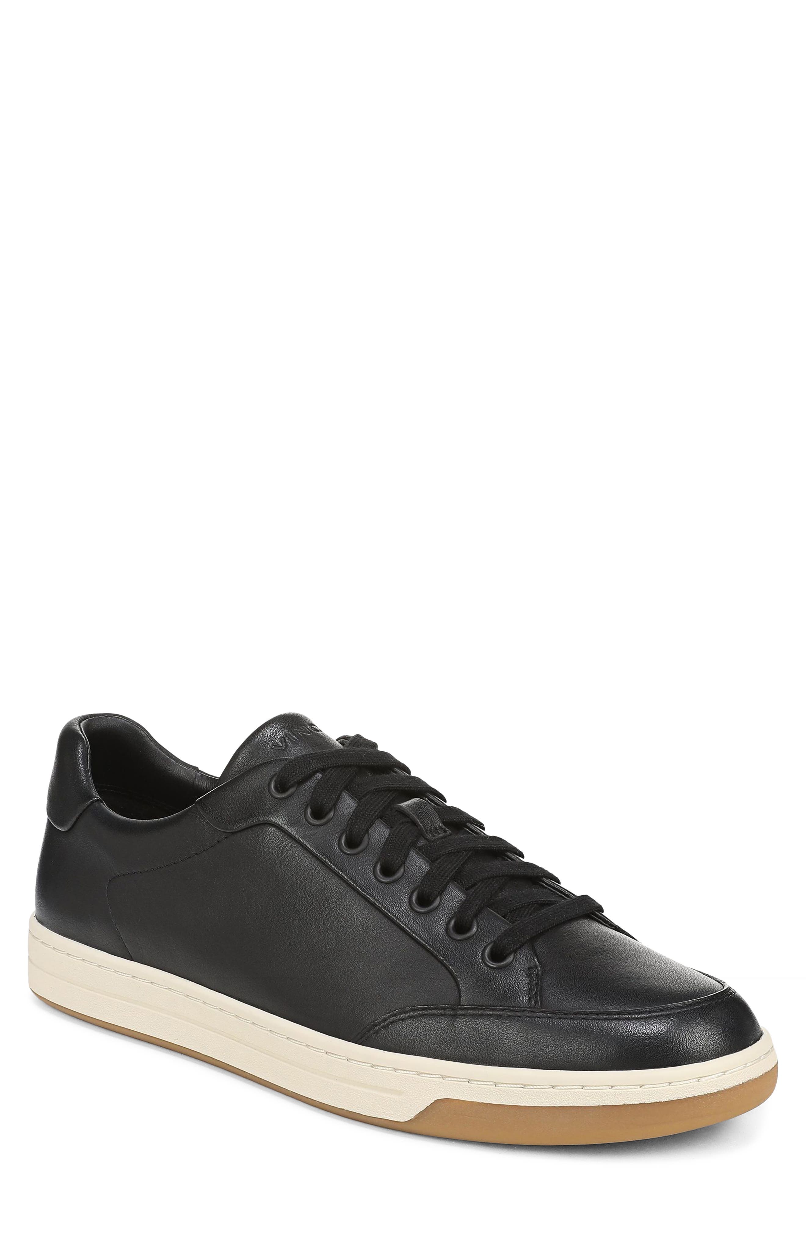 Caspian Sneaker, Main, color, BLACK