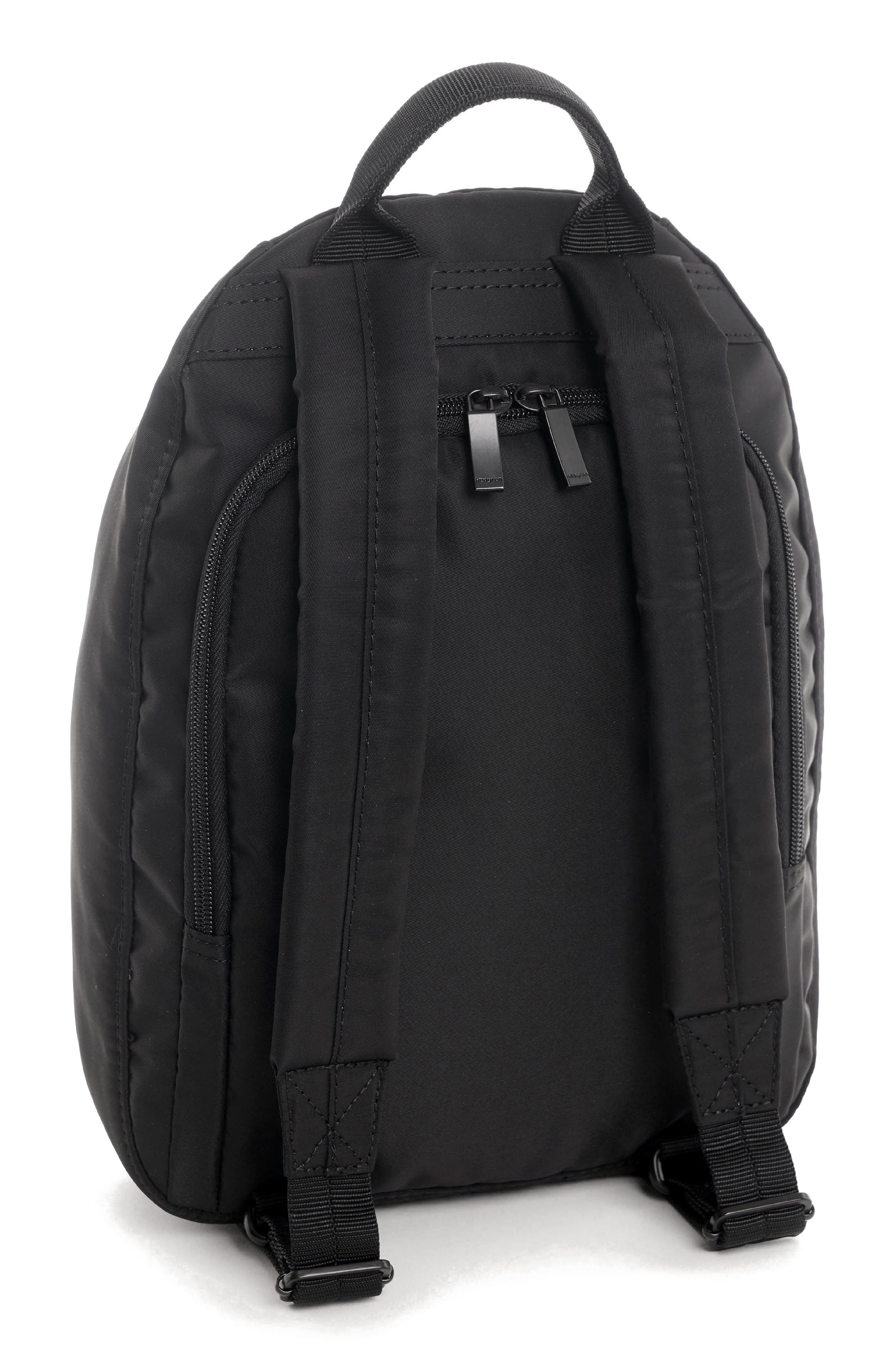 Hedgren Small Vogue Water Repellent RFID Backpack, Alternate, color, Black