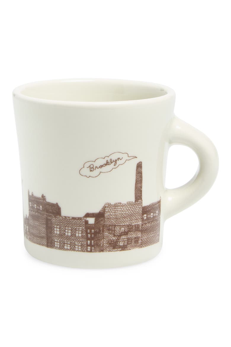 Brooklyn City Mug, Main, color, WHITE