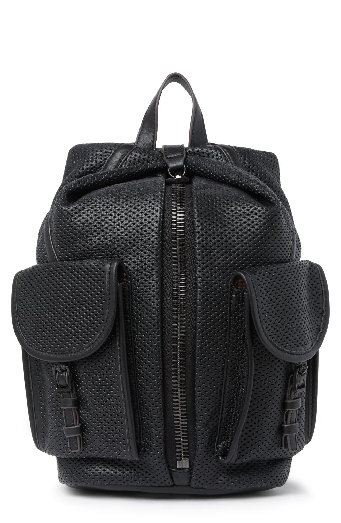 Aimee Kestenberg Misfit Leather Cargo Backpack, Main, color, 