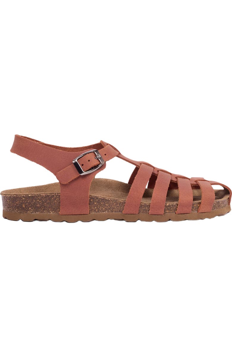 Celtic & Co. Fisherman'S Sandal, Alternate, color, Cognac