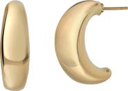 Bony Levy Chunky Half Hoop Earrings