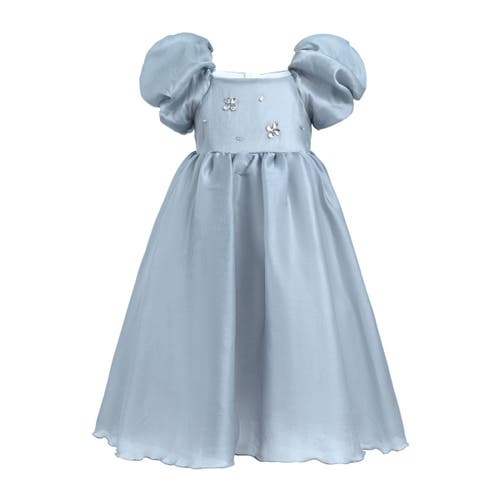 Tulleen Janelle Teacup Gown In Grey