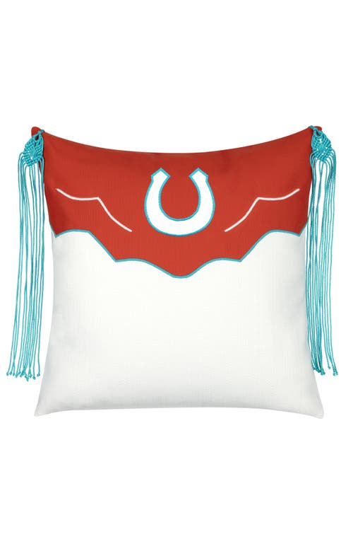 Elaine Smith Lucky Fringe Pillow