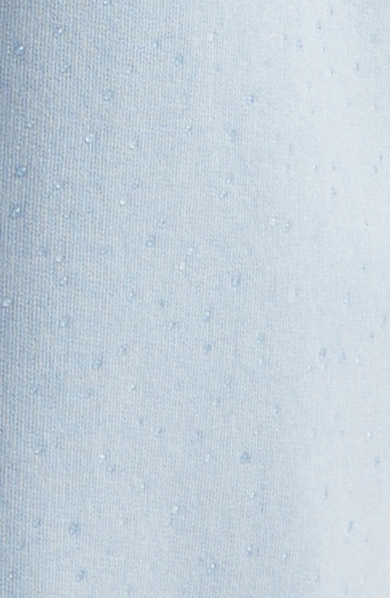 Alexander Wang Crystal Embellished Relaxed Fit Cotton Sweatpants, Alternate, color, Washed Sky