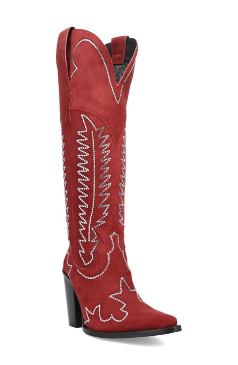 Double Take Over the Knee Western Boot (Women)