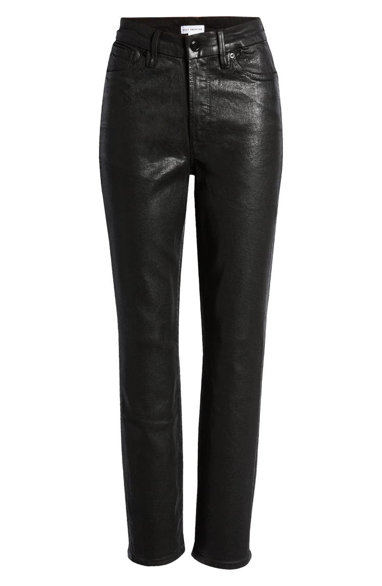 Good American Good Classic Straight Leg Jeans, Alternate, color, 