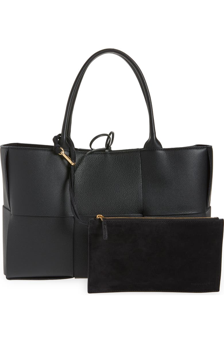 Bottega Veneta Large Arco Intrecciato Leather Tote, Alternate, color,